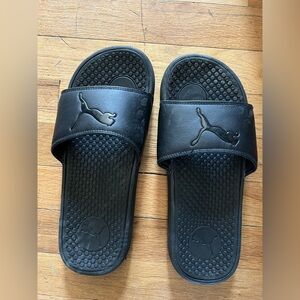 PUMA Pleasures Black‎ Quilted Puffy Sandals Men’s 11 Comfort Casual 396202 01 Puma | Shoes | Puma Pleasures Black Quilted Puffy Sandals  main image 2